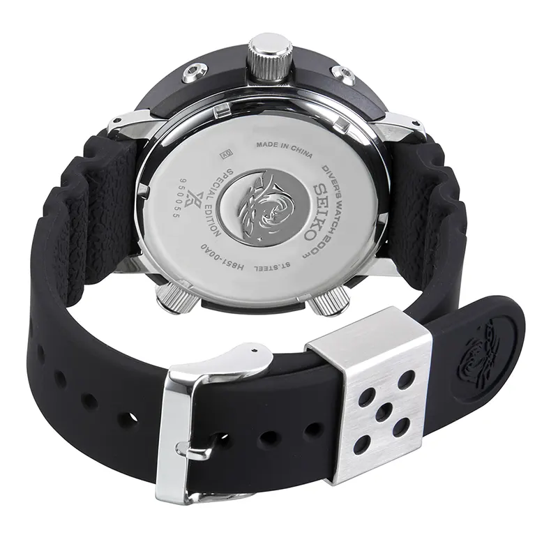 Seiko Prospex Solar PADI Arnie Black Dial Men's Watch | SNJ027P1